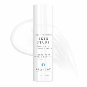 Graydon Skin Stuff Face & Eye Ceramide Moisturizing Cream | Intense Hydration, Soothes, Replenishes Moisture, Promotes Elasticity Facial Moisturizer for Acne-Prone Skin with Rosehip Oil, Maple 1.7oz