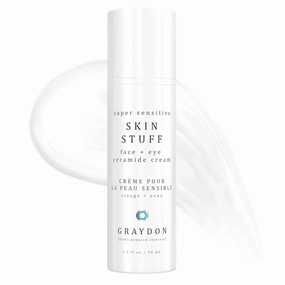 Graydon Skincare Skin Stuff Face & Eye Ceramide Moisturizing Cream Soothes, Intense Hydration for Acne Prone Skin With Rosehip Oil & Maple & Facial Moisturizer Cleanser 1.7 Fl Oz