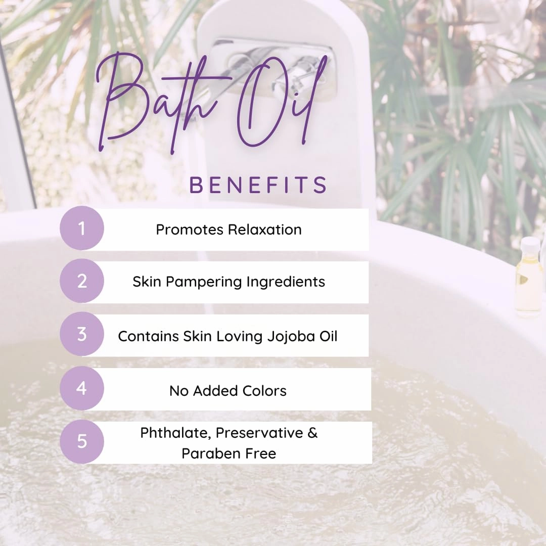 Green Clover and Aloe Bath Oil by Eclectic Lady - Scented Bath Oil - Relaxing & Moisturizing Bathing Oil - Fragrance Body Oil for Dry & Rough Sensitive Skin - Body Daily Nourishing Shower Oil (4 oz)