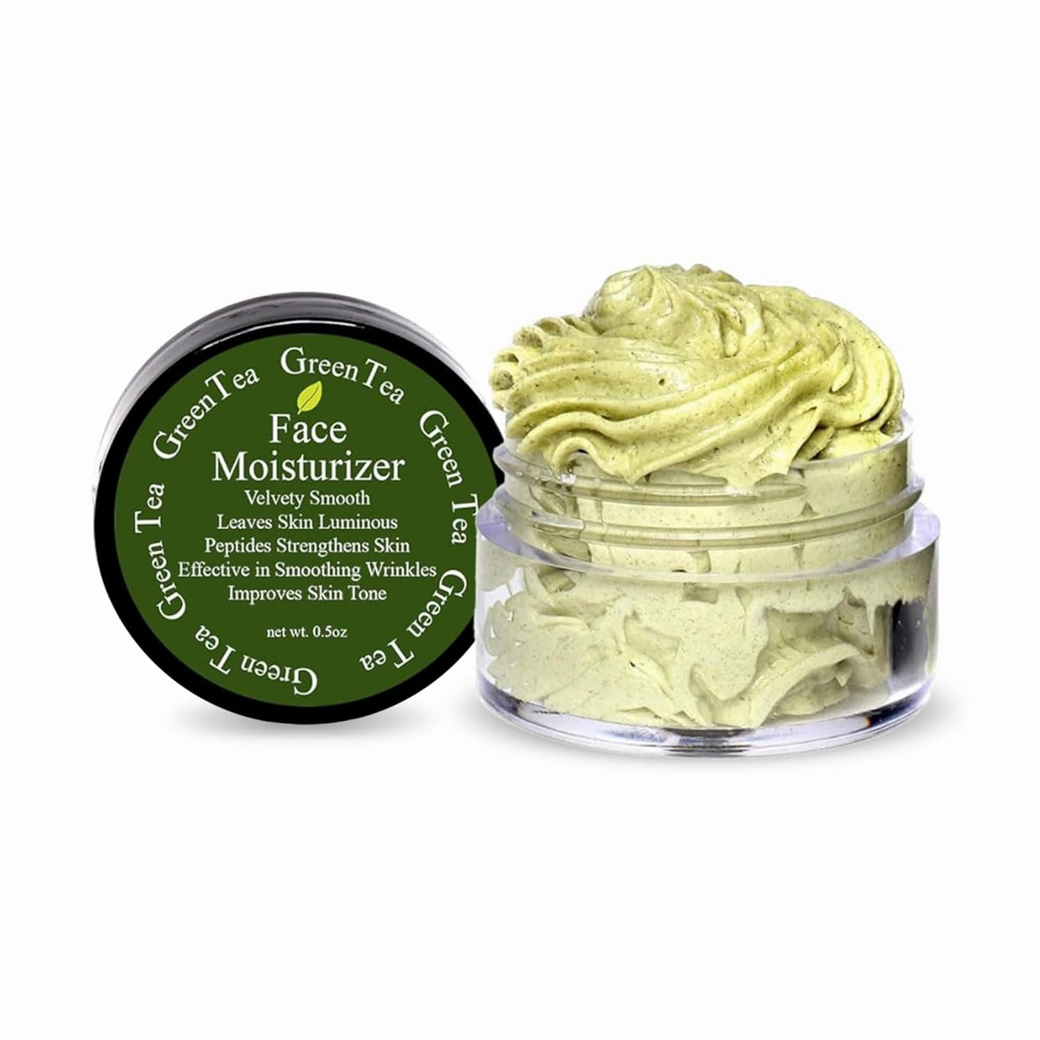 Green Tea Ultra Emollient Face Moisturizer, Facial Moisturizer for Deep Hydration, Hydrating Face Moisturizer for Anti-Aging, Firms Skin & Restores a Youthful Glow, 0.5 oz