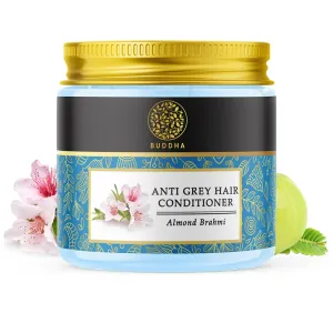 Grey Hair Conditioner - Ayush Certified - Chemical Free, All Natural - Makes Hair Smooth & Shiny - For Grey White Hair, Early Greys (100 G (Pack Of 1) Sky Blue)