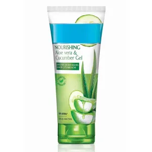 GT Naturals Nourishing Aloe Vera & Cucumber Gel| Protects from Acne, Cuts & Rashes|Refreshing & Soothing Care|Paraben free|For Oily, Dry, Normal, Combination & Sensitive Skin - 150 g