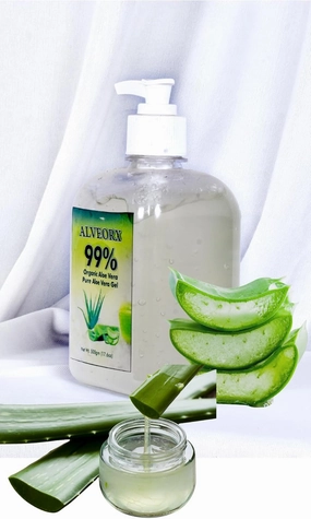 gwarpeath Gritkumari Home, Daily use Item Indian Item for Multipurpose Item 100% Pure Aloe Vera Gel – Organic, Cold-Pressed, Hydrating Skin & Hair Care – Soothing Sunburn Relief