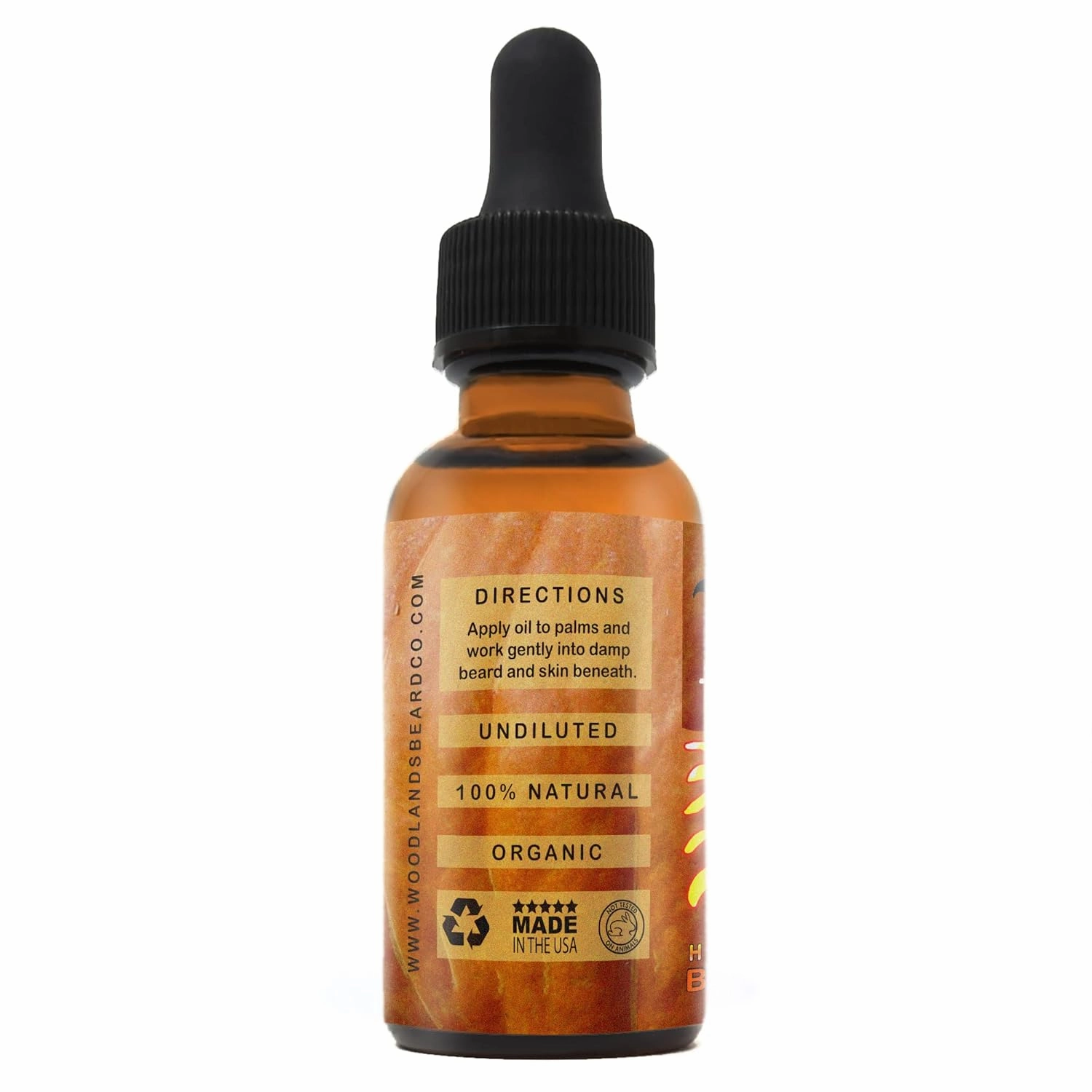 Halloween Beard Oil with Pumpkin Spice Scent (2oz)