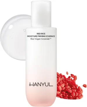 HANYUL Red Rice Moisture Firming Essence | Milky Serum with Vegan Ceramide, Deep Moisturizing and Rejuvenating with Collagen, Glass Skin, Korean Skincare, 5.07 fl.oz.