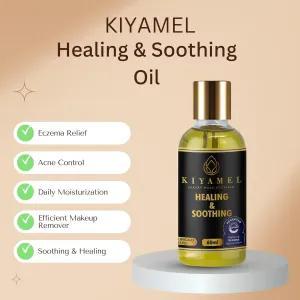 Healing & Soothing Essential Oils for Itchy Dry Skin, Restorative Body Oil with Vitamin E, Argan, and Jojoba, Moisturizing and Soothing Skincare for Adults and Kids