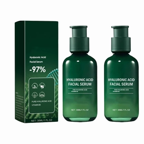 Hyaluronic Acid Facial Serum, Skin Firming Rejuvenating Serum, Hyaluronic Acid Facial Serum for Women Face Moisturizing and Firming Skin (2PCS)