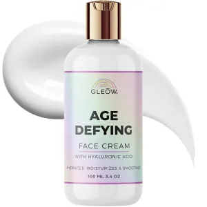 Hydrating Day Night Face Cream for Women, Face Moisturizer with Hyaluronic Acid, Hydrating Moisturizer for Dry Skin 3.4oz