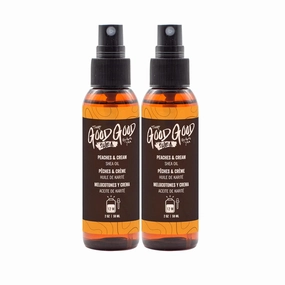 Hydrating Shea Oil 2-Pack (Peaches & Cream, 2 oz)