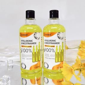 Hydrating Skin Essence with Arbutin and AHA, for Bright, Moisturized Complexion (Hyaluronic acid & nicotinamide, 500ml)
