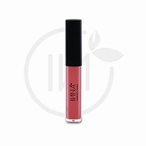 Inna Cosmetics & Nature - Liquid Lipstick, Vegan, Gluten Free, mineral, paraben Free, Cruelty Free, non GMO with Avocado, jojoba, almond and Grape Seed Oil, Vitamin E, Made in Canada 0.27 Us Fl oz (Angel) (Surprising)