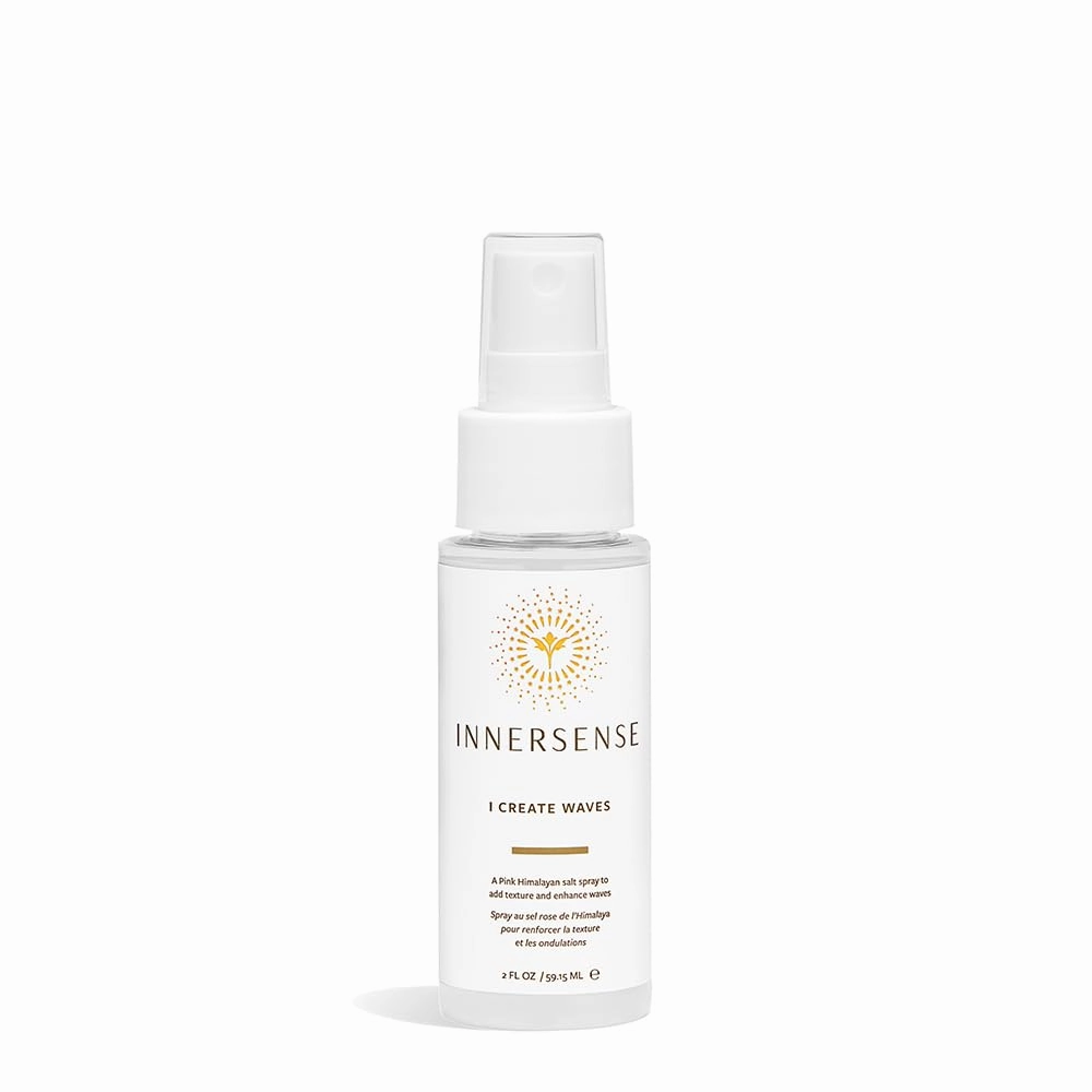 INNERSENSE Organic Beauty - Natural I Create Waves Pink Himalayan Salt Spray | Non-Toxic, Cruelty-Free, Clean Haircare (2oz)