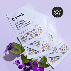 Intense Hydration Sheet Mask with Birch Juice Enzymes (Pack of 6)