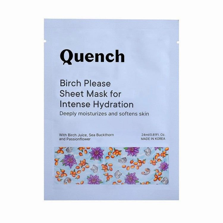 Intense Hydration Sheet Mask with Birch Juice Enzymes (Pack of 6)