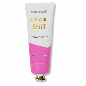 Intensely Moisturizing Vegan Hand Cream, Jojoba Oil Cocoa Butter,Non-Greasy, Fast-Absorbing, USA - (3.4, Sea Salt, Citrus   Neroli - Hot Girl Shit)