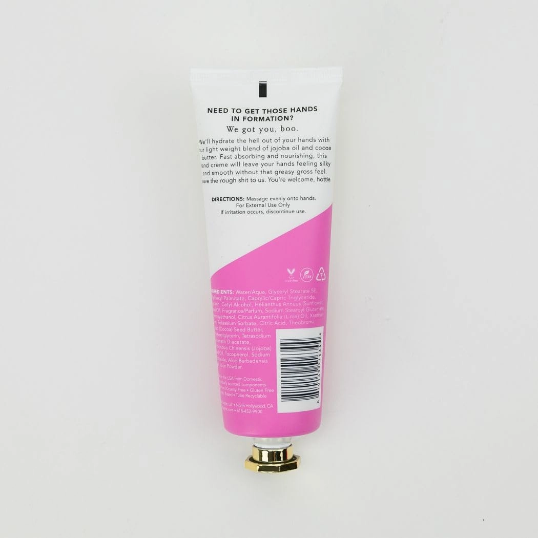 Intensely Moisturizing Vegan Hand Cream, Jojoba Oil Cocoa Butter,Non-Greasy, Fast-Absorbing, USA - (3.4, Sea Salt, Citrus   Neroli - Hot Girl Shit)