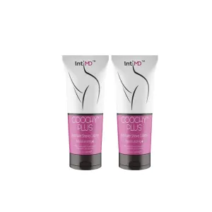 IntiMD COOCHY PLUS (2 Pack) Intimate Shave Cream Rash-Free With MOISTURIZING  8oz