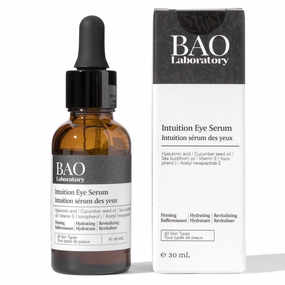Intuition Eye Serum | Vitamin E, Cucumber Seed Oil And Hyaluronic Acid | Eye Serum for Wrinkles, Finelines and Dark Spots | Best For All Skin Types (30 ML)