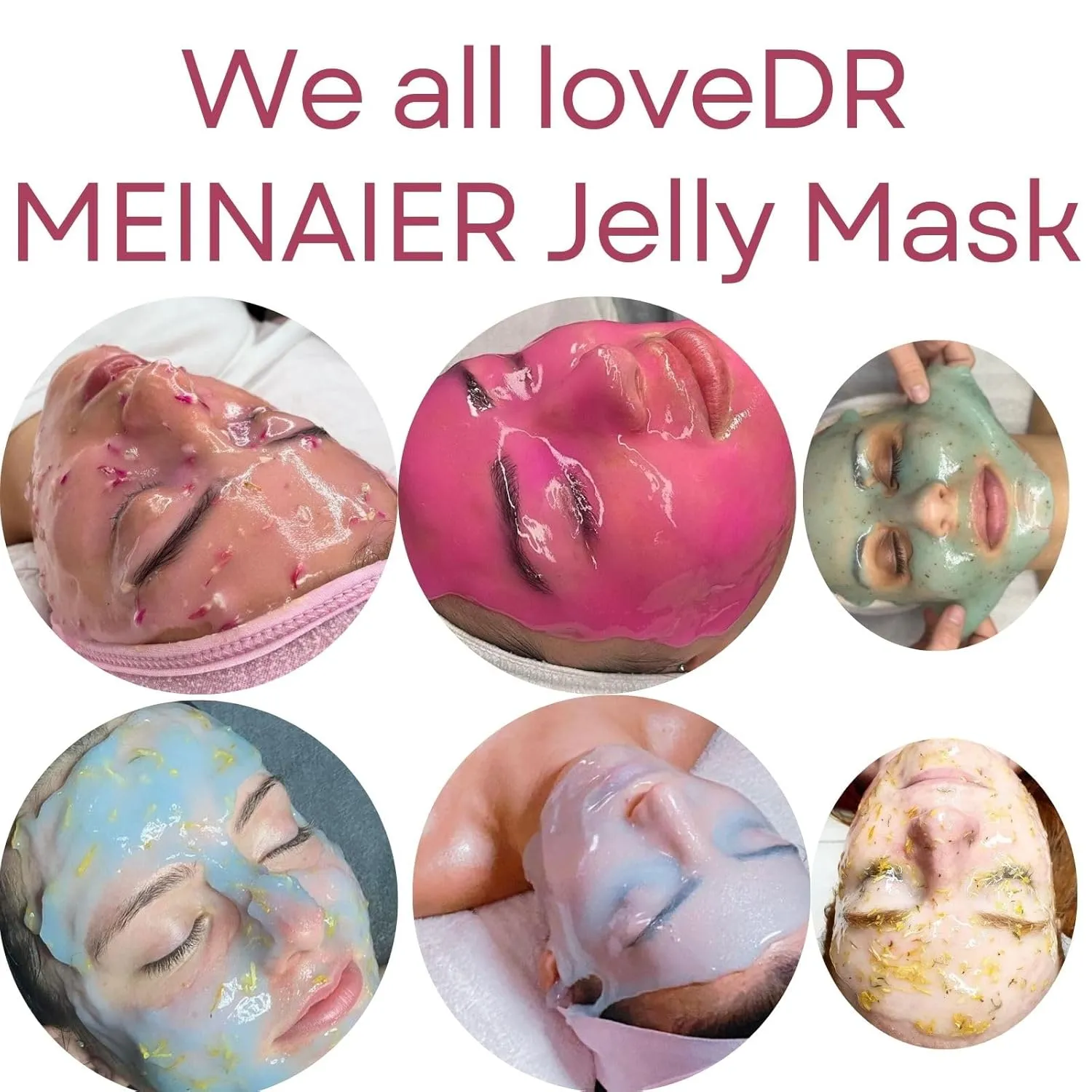 Jelly Mask Powder for Facials,Jelly mask for professionals, Vajacial Mask for Hydrating & Moisturizing (Collagen)