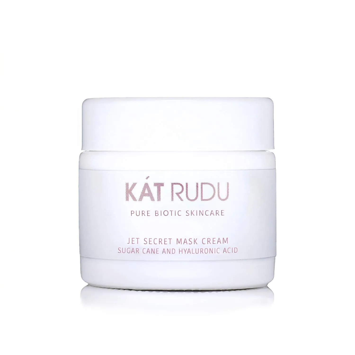 Jet Secret Mask Cream, Hydrating Face Moisturizer with Hyaluronic Acid and Vitamin C, Collagen Boosting, For Acne Prone, Oily Skin, Vegan, Cruelty Free, 2 fl oz