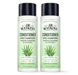 J.R. Watkins Daily Hydration Conditioner - Aloe & Green Tea - 12 fl oz (Pack of 2)