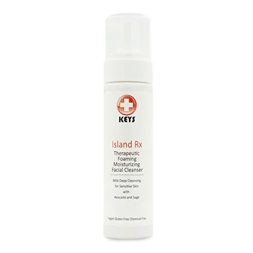 Keys Island Rx Therapeutic Foaming Facial Cleanser, 8 fluid ounces (210 ml)