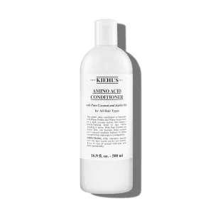 Kiehl's Amino Acid Conditioner, Strengthening and Moisturizing Hair Treatment, with Amino Acids, Jojoba and Coconut Oil to Improve Manageability and Added Shine, Suitable for All Hair Types