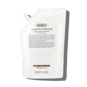 Kiehl's Amino Acid Conditioner, Strengthening and Moisturizing Hair Treatment, with Amino Acids, Jojoba and Coconut Oil to Improve Manageability and Added Shine, Suitable for All Hair Types