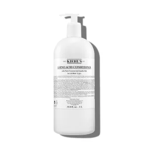 Kiehl's Amino Acid Conditioner, Strengthening and Moisturizing Hair Treatment, with Amino Acids, Jojoba and Coconut Oil to Improve Manageability and Added Shine, Suitable for All Hair Types