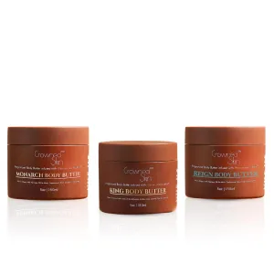 King, Reign, and Monarch Cologned Body Butter Bundle | Sensual, Nautical, & Spicy Scents | Infused with Organic Shea & Mango Butters | Moisturizing Formula with All-Day Fragrance