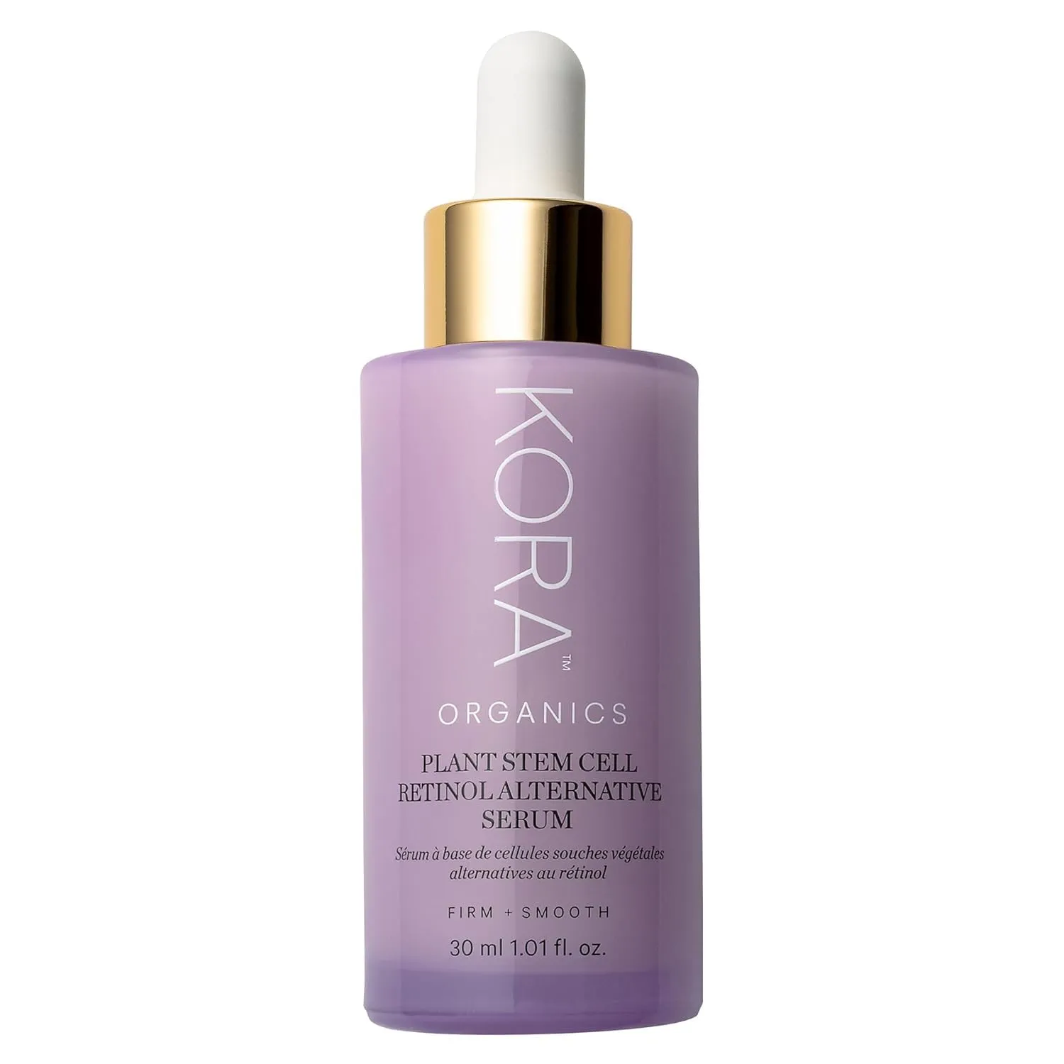 KORA Organics Plant Stem Cell Retinol Alternative Serum, Firming Face Serum, Repair Signs of Aging, Promotes Radiant Skin, Certified Organic, Cruelty Free, 1.01 fl oz