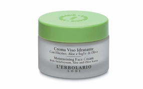 L'Erbolario Moisturizing Face Cream - Hydrating, Nourishing Face Moisturizer - Non-Greasy Daily Facial Moisturizer - Ideal Base for Makeup - 1.6 oz