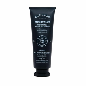 Label Provence - French Face Mask Made With Organic Donkey Milk - Nourishing and Regenerating Properties Infused With Hyaluronic Acid and Collagen - 120ml