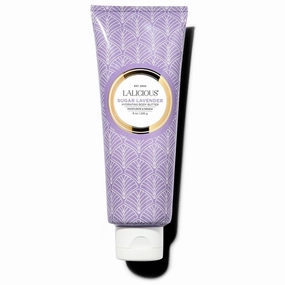 LaLicious Sugar Lavender Body Butter - Hydrating Body & Skin Moisturizing Cream with Whipped Shea Butter, Vitamin E, Cucumber Extract & Apricot Oil - No Parabens (8oz)