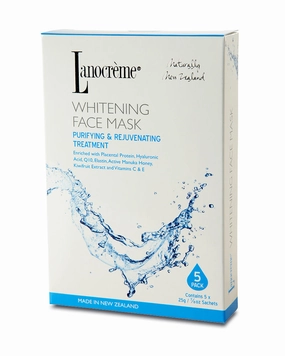 LANOCREME Whitening Face Mask x 5