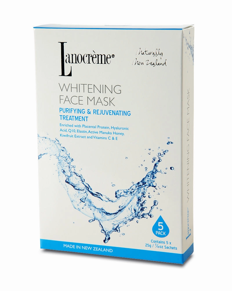 LANOCREME Whitening Face Mask x 5
