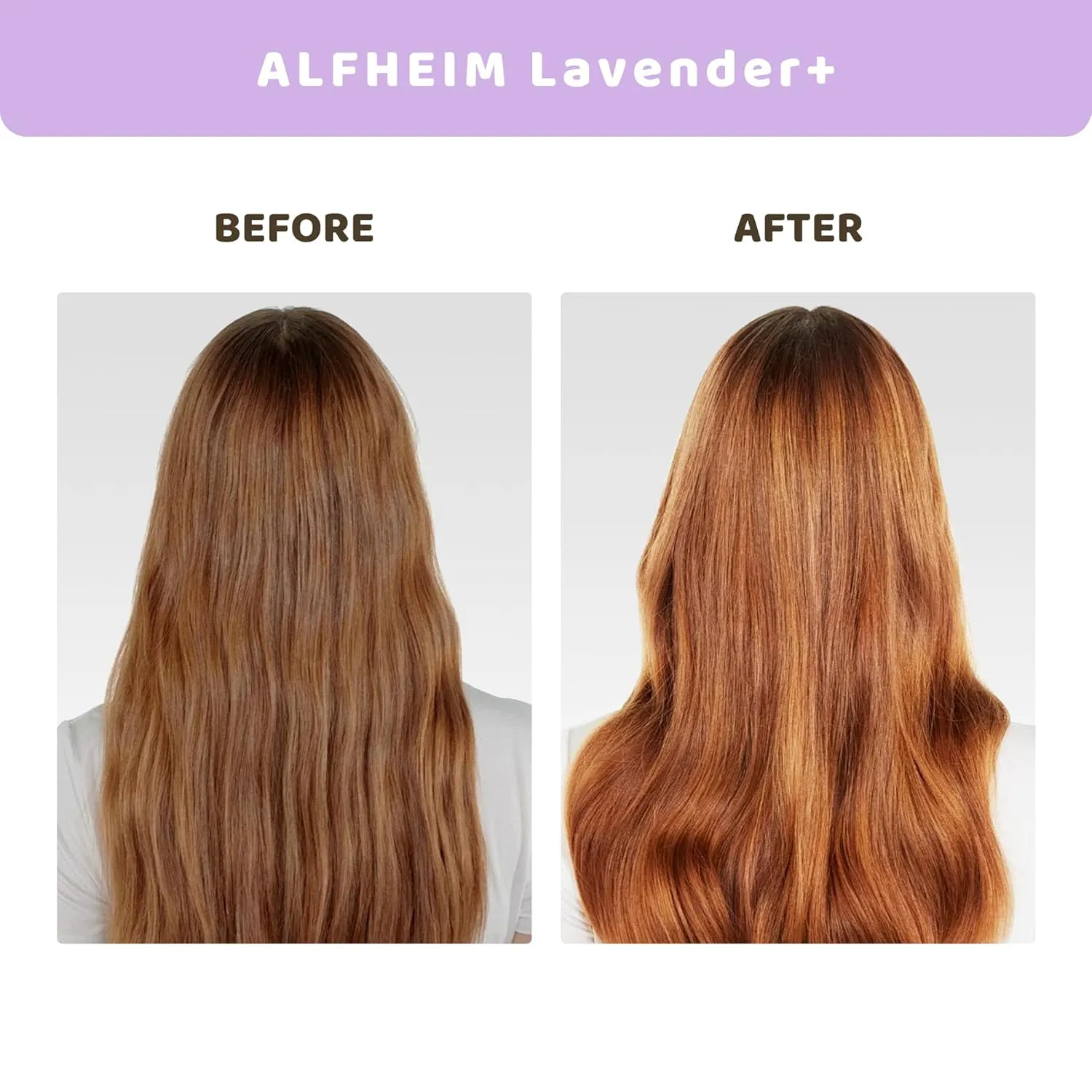 Lavender Purple Hair Mask | Neutralizes Brass & Yellow Tones | Deep Moisturizing & Repairing for Blonde, Bleached & Silver Hair | Infused with Lavender Oil, Grape Seed Oil & Vitamin E 8.45 oz