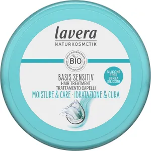 lavera basis sensitiv hair treatment Moisture & Care - without silicone - Intensive moisture & gentle care - vegan- natural cosmetics - 200 ml