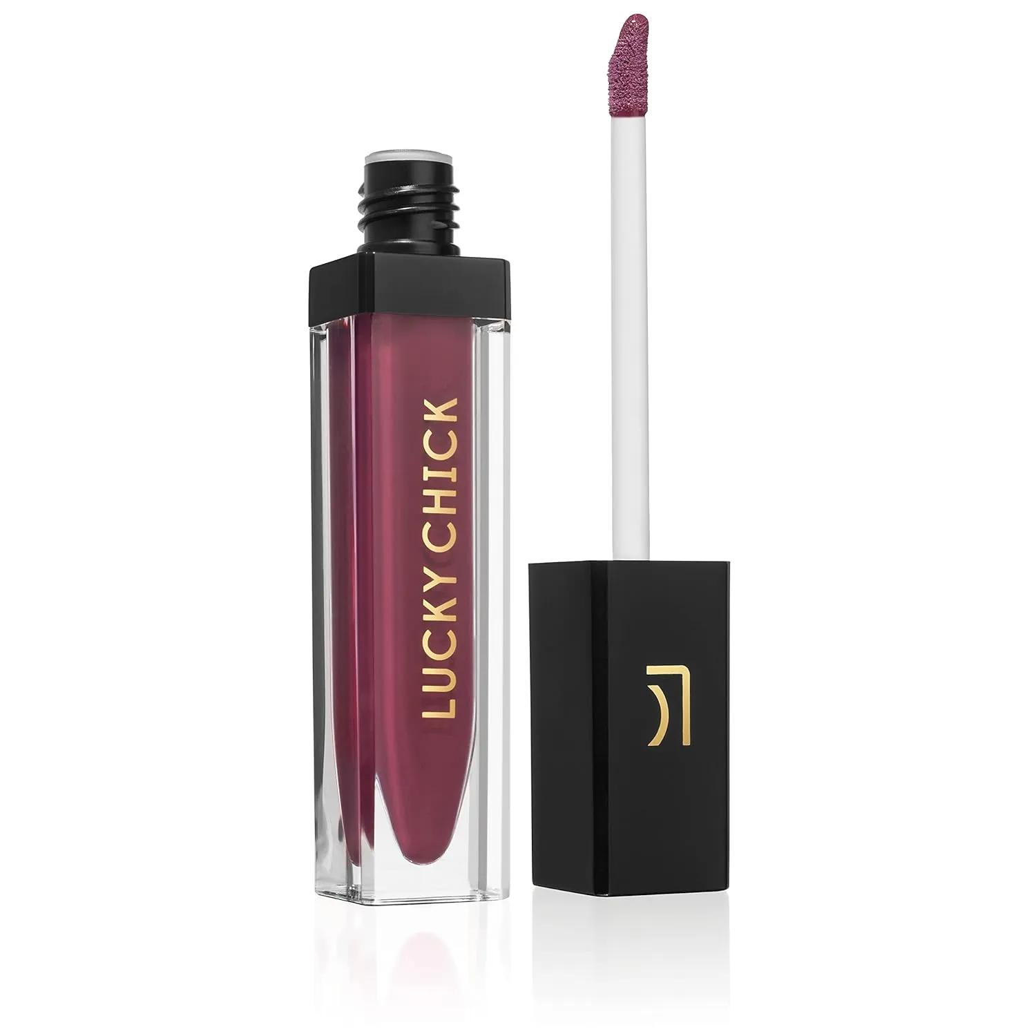 Liquid Lip Gloss - Fierce, Deep Purple - Natural Moisturizing Ingredients for All Day Wear - Paraben-Free, Cruelty-Free, Vegan Formula - Hydrating Highly-Pigmented Shine Lip Makeup