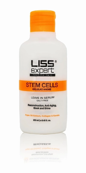 Liss Expert Stem Cells Leave In Serum, 8.45 fl oz, Reconstruction, Anti-Aging, Sleek and Shine
