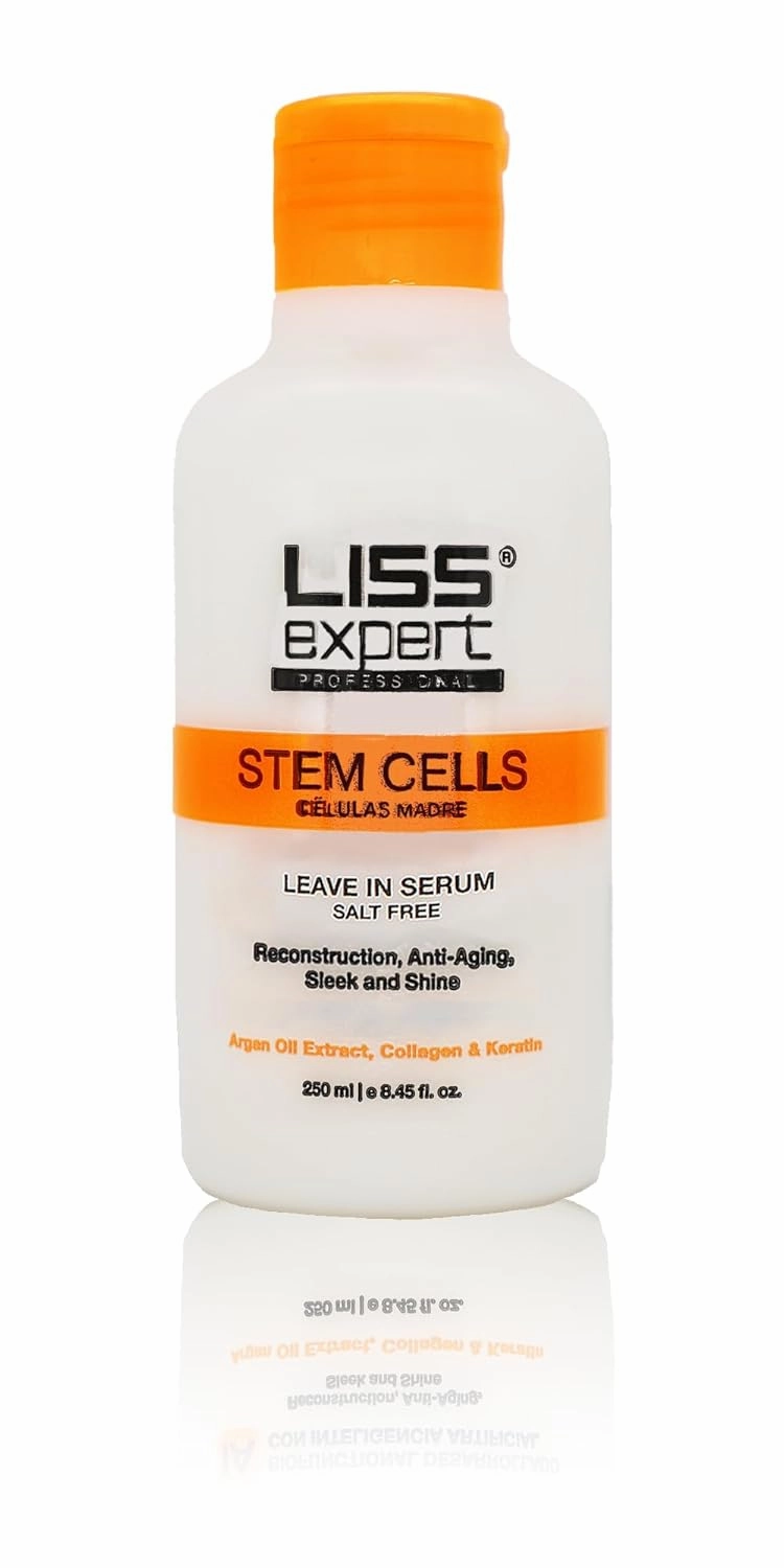 Liss Expert Stem Cells Leave In Serum, 8.45 fl oz, Reconstruction, Anti-Aging, Sleek and Shine
