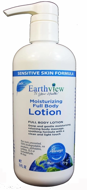 Lotion, Fragrance Free Lotion, 16 oz, Rich, Luxurious- Designed for Environmental Sensitivities (MCS, EI, MI)