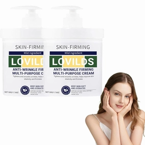 Lovilds Skin Tightener, Skin Firming Rejuvenating Cream, Lovilds Advanced Firming & Wrinkle-Reducing Cream for All skin Types (2 Bottle)
