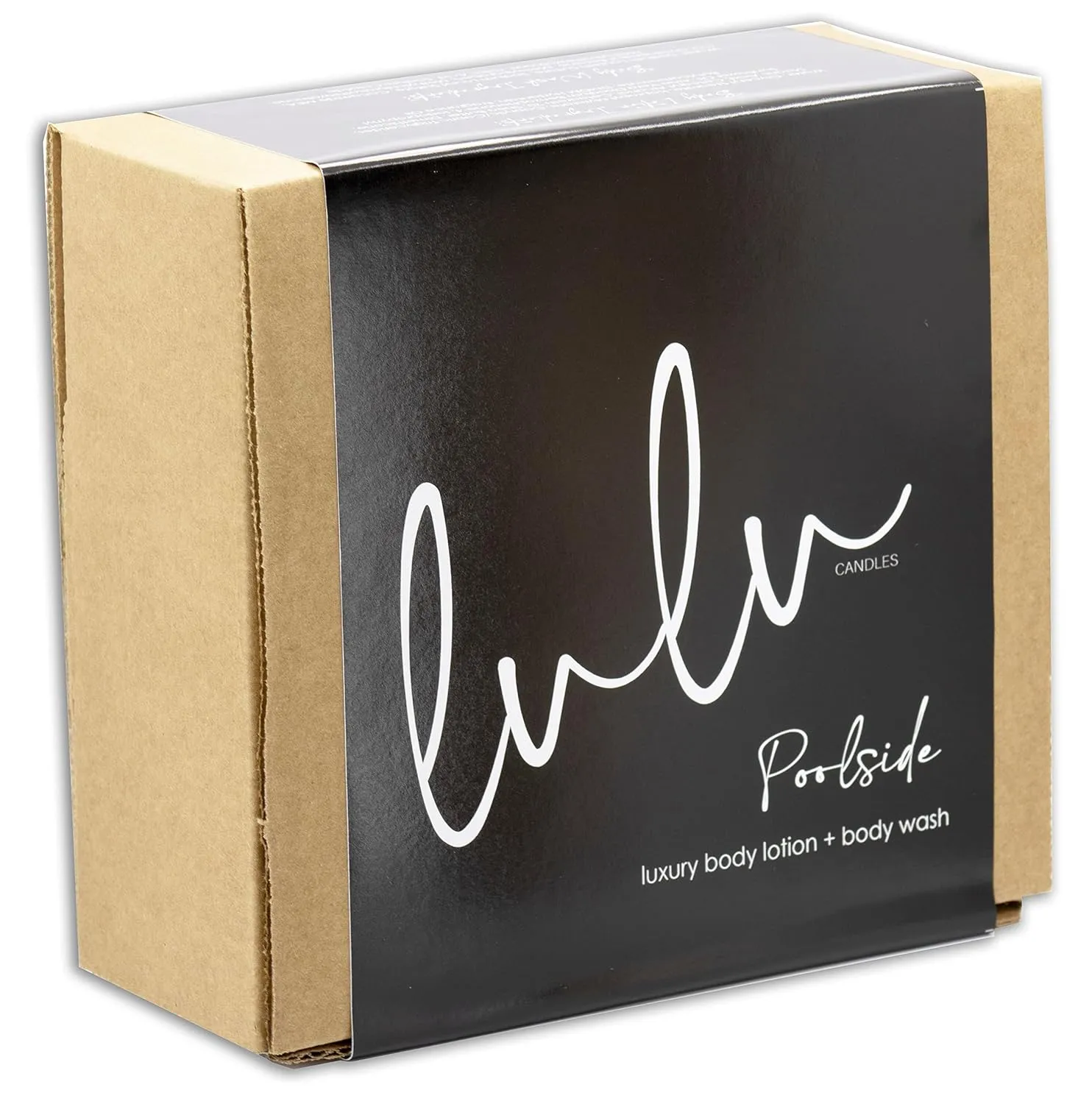 Lulu Candles, Island Coconut, Revitalizing Body Wash & Nourishing Body Lotion, 2-Piece Set, Full Size - 16 Fl Oz.