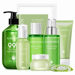 Luxury Aloe Hydrating Set from ALODERMA