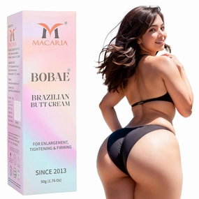 MACARIA Bobae Brazilian Booty Cream For Firming Tightening Bum Enlargement Bum Cream Gel