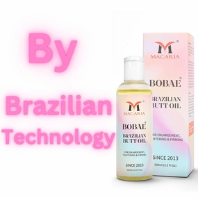 MACARIA Bobae Brazilian Butt Booty bum Enlargement Tightening Shape & Size up Toning Oil Quick Growth Lifting & Firming Bum Enhancement Cream Gel for Women