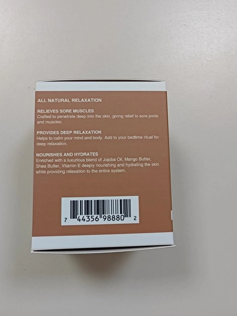 Magnesium Cream for Sleep, Muscle Soreness & Cramps Relief with Jojoba Oil, Vitamin E, Shea Butter - Topical Magnesium Lotion for Calm & Relaxation (4 fl, Cocoa)