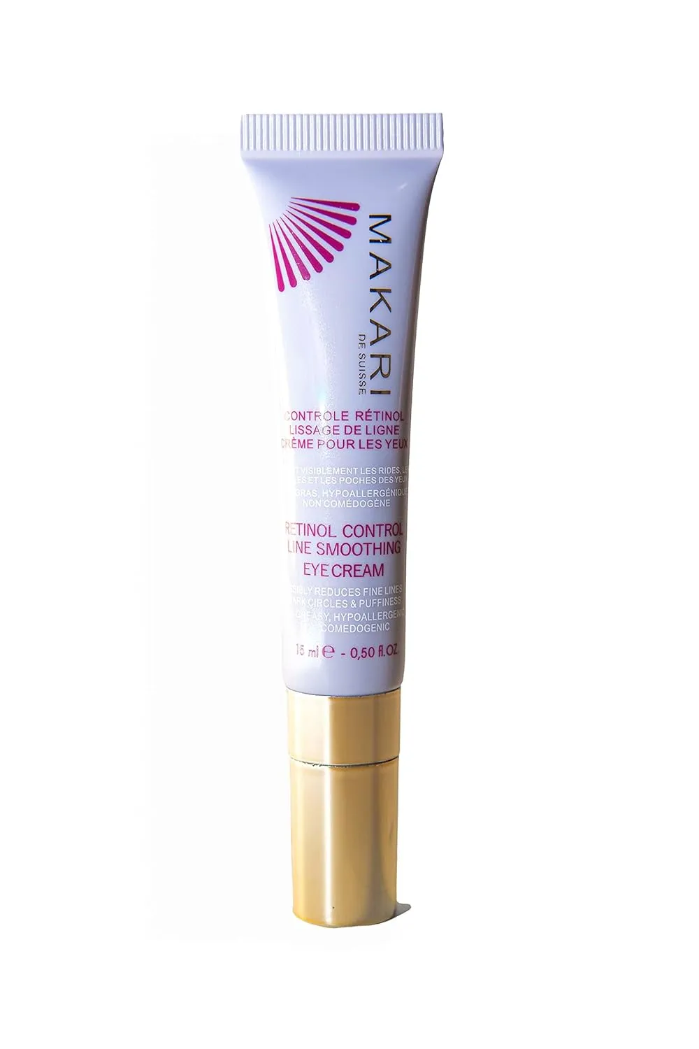 MAKARI Retinol Eye Cream - Collagen Boosting Formula for Fine Lines & Wrinkles | Rice Water, Soybean Seed Oil, Vitamin E | Reduce Puffiness, Firm Skin