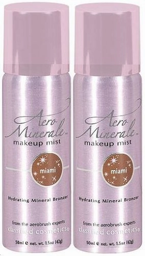 Makeup Mist Hydrating Mineral Bronzer MIAMI (PACK OF 2)